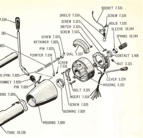 1965 Mustang Steering Column Wiring Diagram