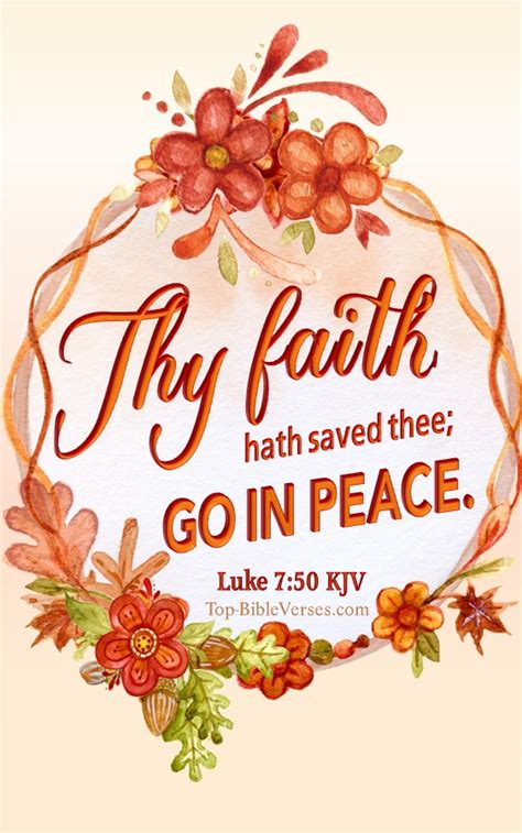 Luke Bible Verses About Faith Faith Scriptures In Luke