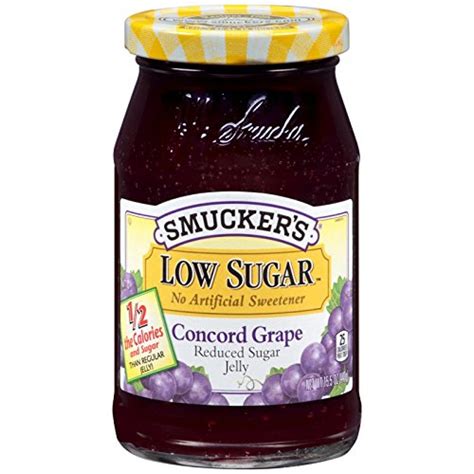 Smuckers Low Sugar Concord Grape Jelly Food Library Shibboleth