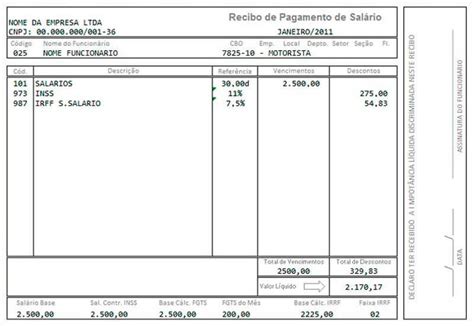 Modelos De Holerite Para Baixar E Imprimir E Editar