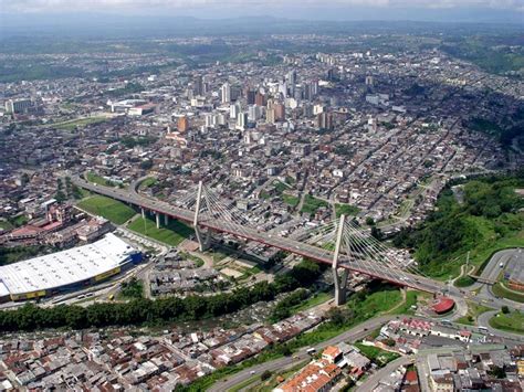Pereira Colombia Aerial View Colombia Travel City