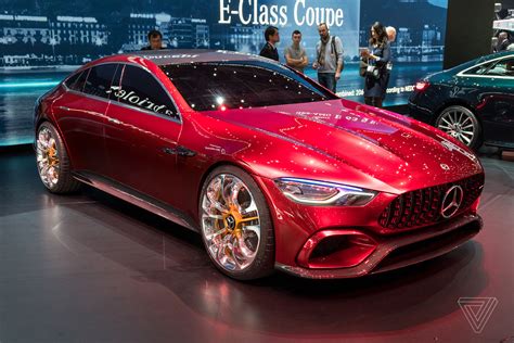 Up Close With The Mercedes Amg Gt Concept The Verge