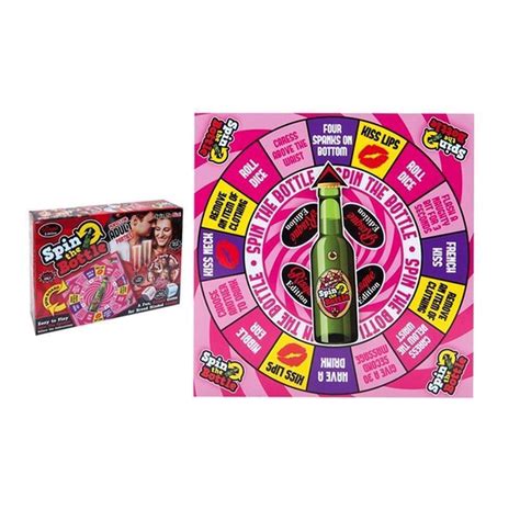 Spin The Bottle Risque Edition Board Game Adults Only Spin To Sin Party Drinking 5037241265191