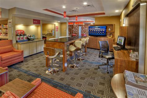 Take advantage of fast and free wifi, free hot breakfast and free weekday newspapers throughout your stay. TownePlace Suites Oklahoma City Airport Lobby #happy, # ...