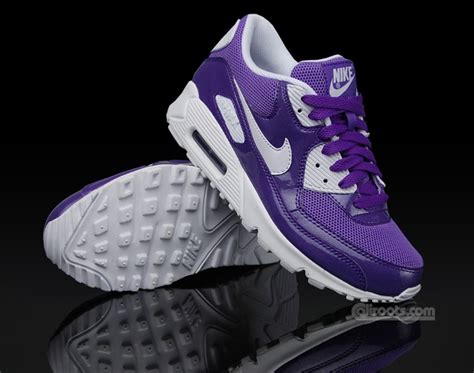 Sneakerwayoflife Nike Air Max 90 Purple Mesh And Glittery Patent