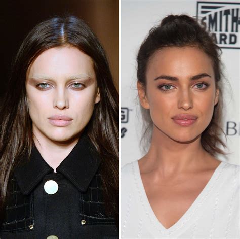 These Photos Of 11 Celebs With And Without Bleached Brows Will Blow