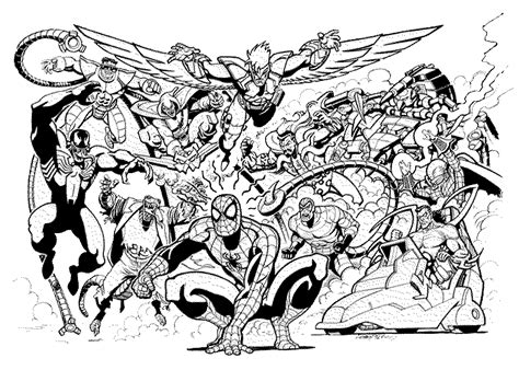 Venom Vs Spiderman Coloring Pages  Coloring Home