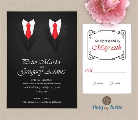 21 best same sex wedding invitations images on pinterest lesbian wedding wedding cards and