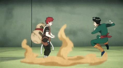 Rock Lee Vs Gaara New GIF Rock Lee VS Gaara NEW Discover Share GIFs