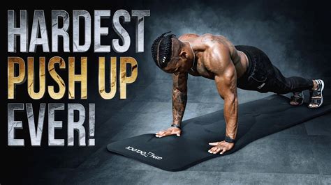 Hardest 5 Min Push Up Workout Everfollow Along Youtube