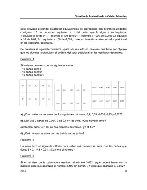 Numeraci N Cuarto Y Quinto Grado Pdf