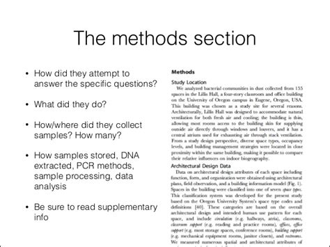 The methodology chapter is perhaps the part of a qualitative thesis that is most unlike its so, in reporting qualitative studies, we do not talk about 'statistical analysis' or 'research instruments'. How to read scientific papers