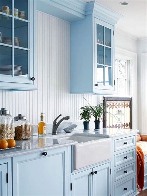 Cabinet Hardware For Every Kitchen Style Blue Kitchen Cabinets Light