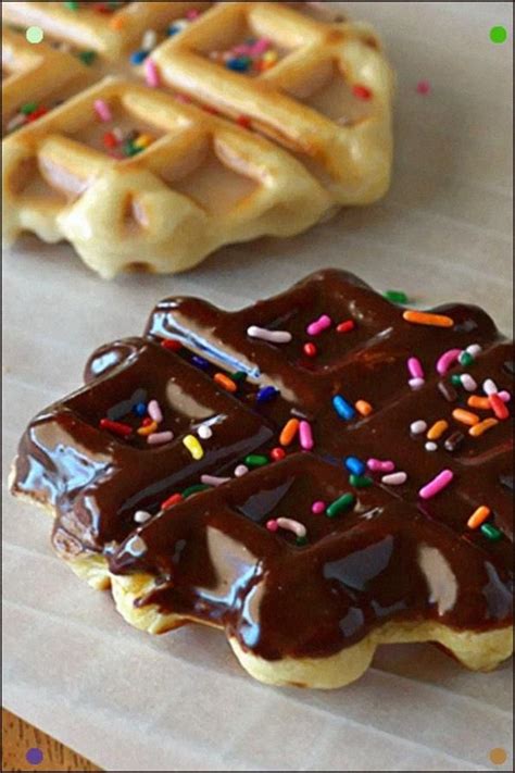 Best muffins and quick breads. Doughnut Waffles Using Pillsbury Flaky Layer Biscuits No ...
