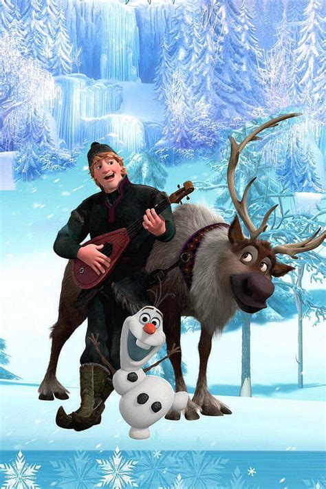 Olaf Kristoff And Sven Disney Disney Animated Classics Frozen