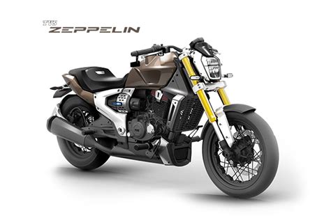 Tvs Motors Unveiled A Brand New Hybrid Motorcycle The Tvs Zeppelin Concept