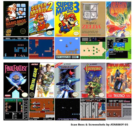 Top Ten Games Nintendo Nes By Atariboy2600 On Deviantart