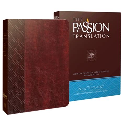 The Passion Translation Bible God Encounters Ministries Edition