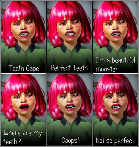 My Sims 3 Blog Love My Smile Teeth By Moonskin93