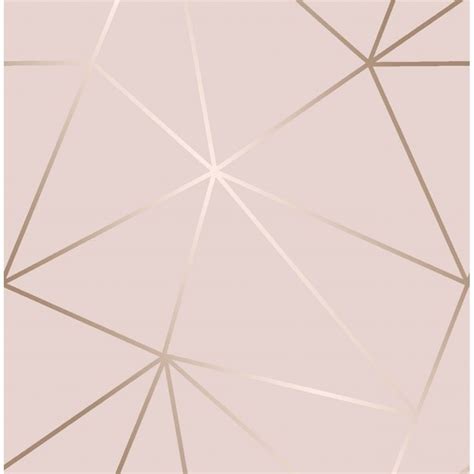 Zara Shimmer Metallic Wallpaper Soft Pink Rose Gold Metallic