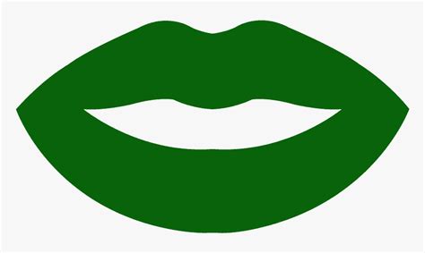 Green Lips Clipart Hd Png Download Kindpng