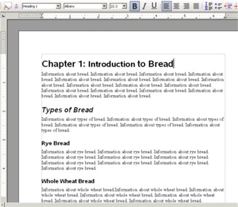 On the other hand, when you mark your headings hierarchically, like you would before the html5's markup, it creates a situations where one article has a different heading level than another, while having the same level as a subsection, which also doesn't make much sense. OpenOffice.org Training, Tips, and Ideas: Numbering: Page