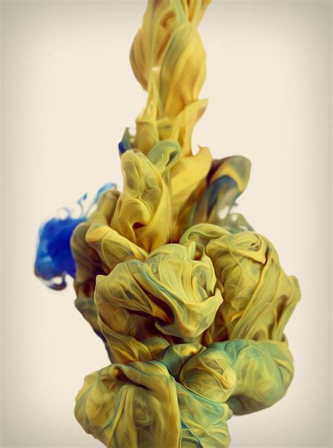 High Speed Photographs Of Ink Dropped Into Water Twistedsifter