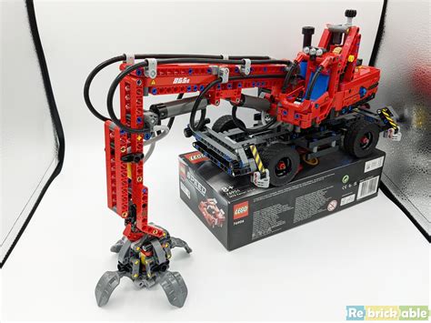 ﻿review 42144 1 Material Handler Rebrickable Build With Lego