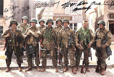 Us Paratroopers Of Easy Company Nd Battalion Of The Th Parachute