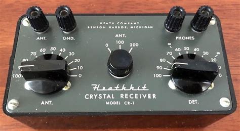 The Enigmatic Heathkit Cr 1 Crystal Radio