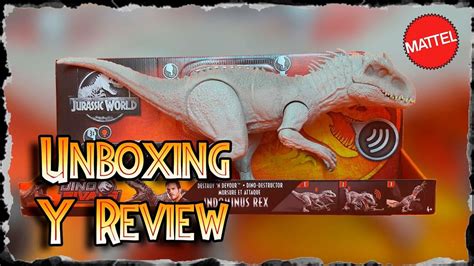 Unboxing Y Review De Indominus Rex Destroy N Devour De Dino Rivals