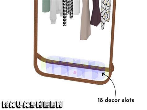 The Sims Resource Dont Be Clothes Minded Clothing Rack