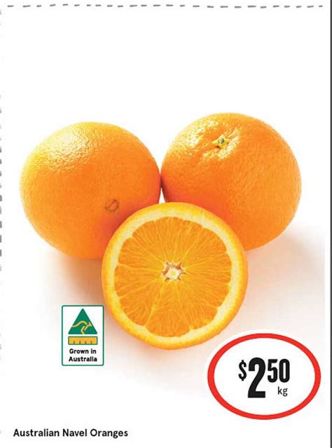 Australian Navel Oranges Offer At Iga Au
