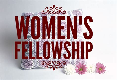 Womens Fellowship Scrabo Presbyterian Church