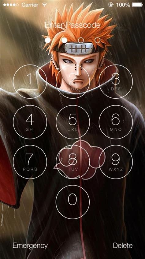 Lock Screen Naruto Wallpaper Iphone 7 Rehare