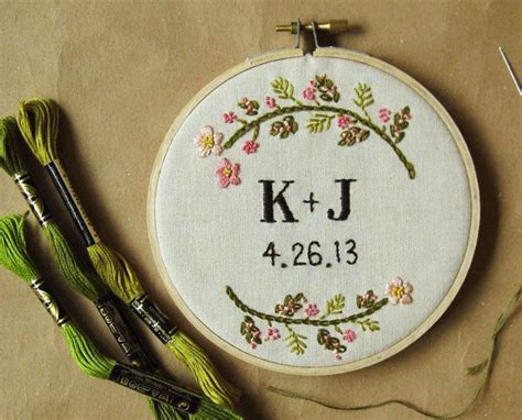 Custom Wedding Embroidery Is A Sweet T For Newlyweds Wedding