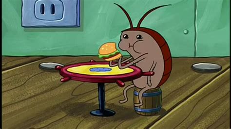 Spongebob Cockroach Eating Memes Imgflip
