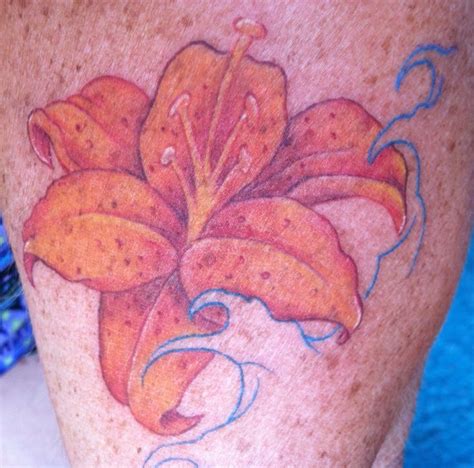 tiger lilly tattoo