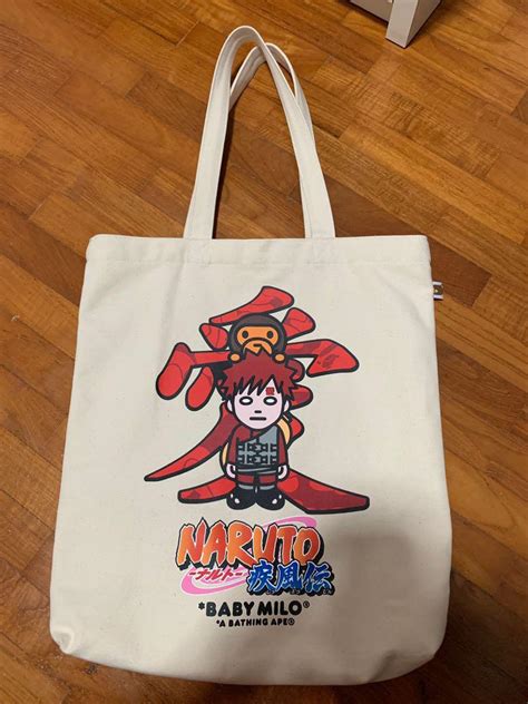 W2c Bape X Naruto Tote Bag Rfashionreps