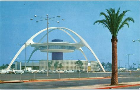 Lax Theme Building Iconic Space Age Building At Los Angeles Airport