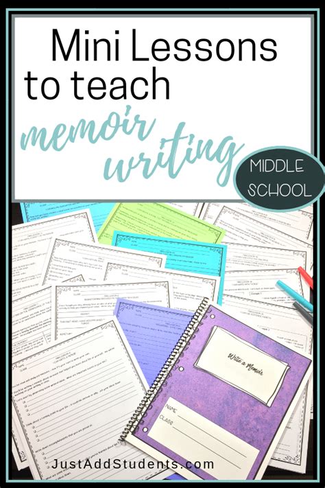 Everything You Need To Teach Memoir Writing Personal Narrative