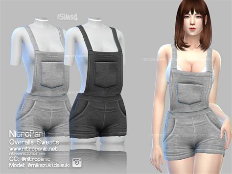 Overalls Sweats And Denim For The Sims 4