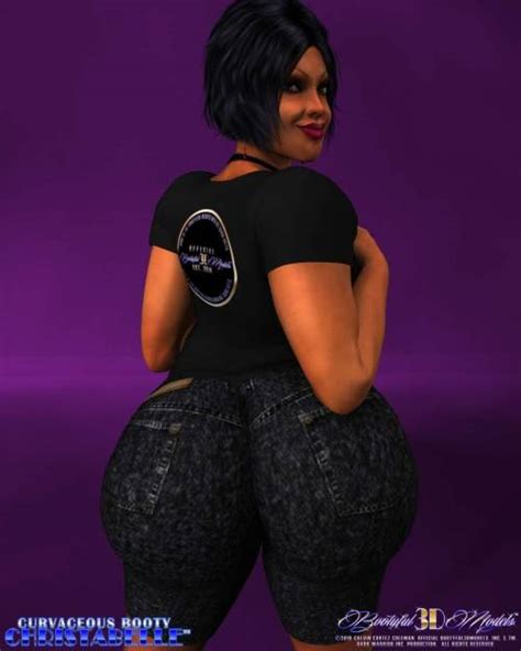 Official Bootyful3dmodels™ New Update Alert Curvaceous Booty