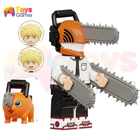 Chainsaw Man Denji Pochita Minifigura Compatible Lego