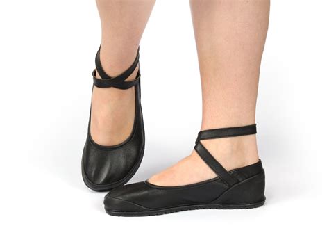 Barefoot Shoes Balerina Anna Black Magical Shoes Minimalist Shoes