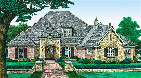 European House Plan with Future Bonus Room - 48545FM ... Monsterhouseplans.com offers 29,000 house plans from top designers.