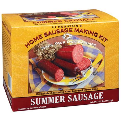 Hi Mountain Seasonings Summer Sausage Home Sausage Making Kit 000321