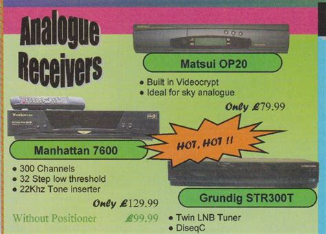 analogue satellite receiver | Satellite receiver, Analog, Receiver