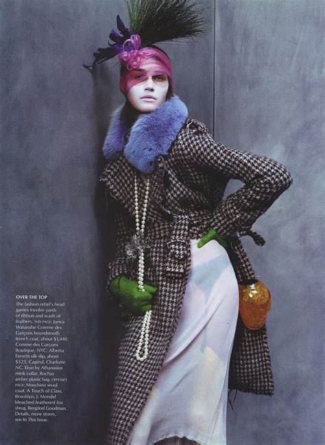 Mad About You Stella Tennant And Eugenia Volodina By Steven Meisel For Us Vogue High Fashion