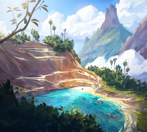 ArtStation - Tropical Cove